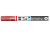 Marabu Porcelain & Glas Painter, 732 Metallic-Rot, 1 - 2 Mm - Al Masam Stationery LLC